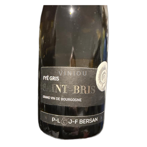 Burgundi Bourgogne Côtes d'Auxerre Domaine Bersan Fye Gris Saint Bris 2018