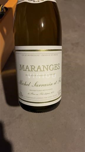 Burgundy Maranges Michel Sarrazin et Fils 2024