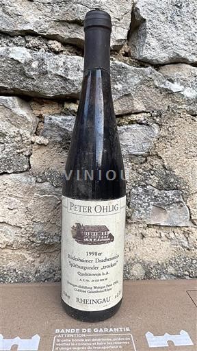 Rheingau Peter Ohlig Rüdesheimer Drachenstein Spätburgunder trocken 1998