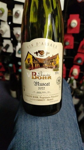 Alsasko Muškát Domaine Bohr 2022
