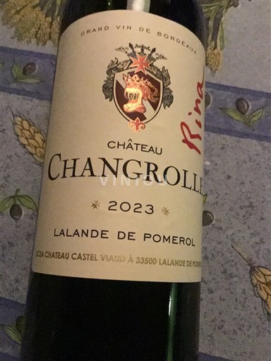 Burdeos Lalande-de-Pomerol Château Changrollus 2023