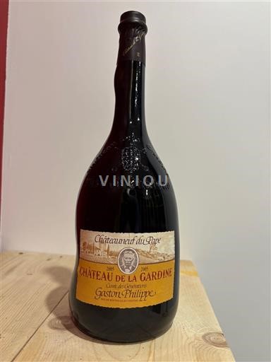 Rhônen laakso Châteauneuf-du-Pape Château La Gardine des générations Gaston Philippe 2005