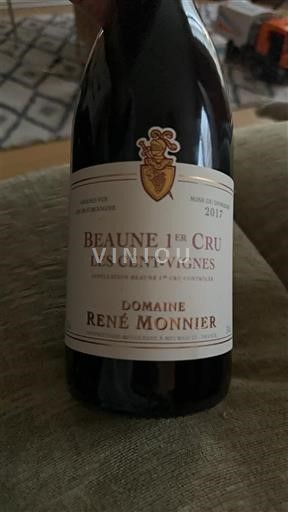 Borgoña No especificado Premier Cru Domaine René Monnier Les Cent-Vignes 2017