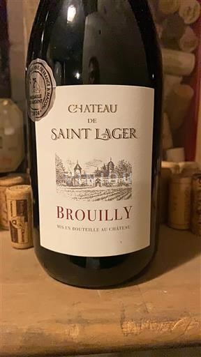 Beaujolais Brouilly Château Saint Lager 2023