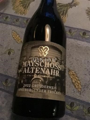 Ahr Mayschoss Altenahr Gründerwein 2022