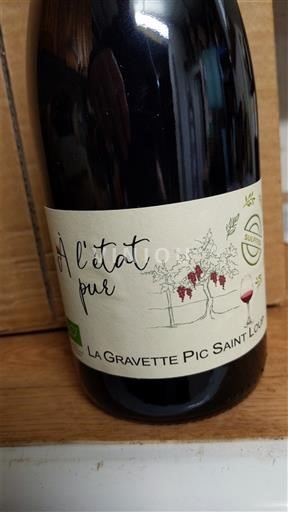 Languedoc Pic-saint-loup La Gravette À l'état pur 2024