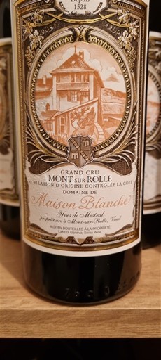 Vaud La Côte AOC Maison Blanche 2022