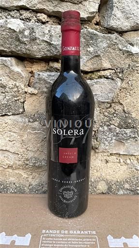 Andalusia Määrittelemätön Gonzalez Byass Solera Sweet Cream Ei vuosikertaa