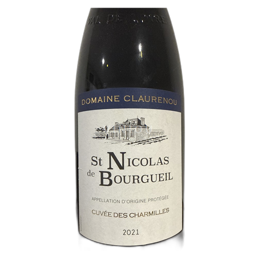 Loire-dalen Saint-Nicolas-De-Bourgueil Saint-Nicolas de Bourgueil Domaine Claurenou Cuvee Des Charmilles 2021