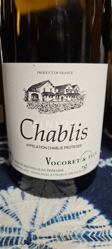 Borgoña Chablis Vocoret & Fils 2020