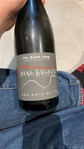 Languedoque Pic-saint-loup Mas Rigaud Les amis du Pic Não Sazonado