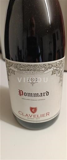 Bourgondië Pommard Clavelier 2022