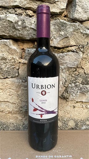 La Rioja rioja Urbion 2010