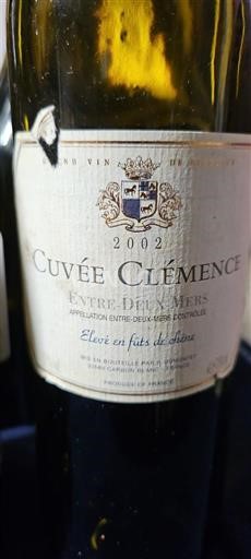 Burdeos Entre dos mares Château Plaisance Clémence 2002