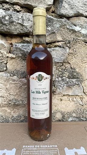 Roussillon Rivesaltes Domaine Les Mille Vignes 1997