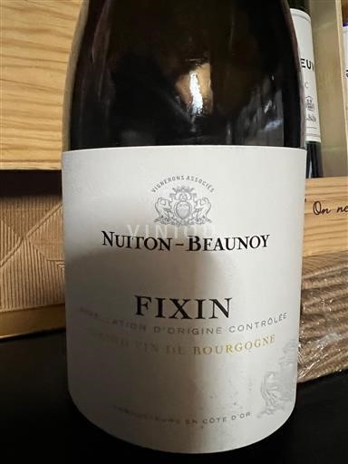 Burgundy Fixin Nuiton-Beaunoy 2023