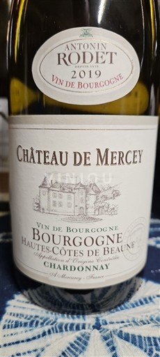 Bourgondië Hautes Côtes de Beaune Château Mercey 2019