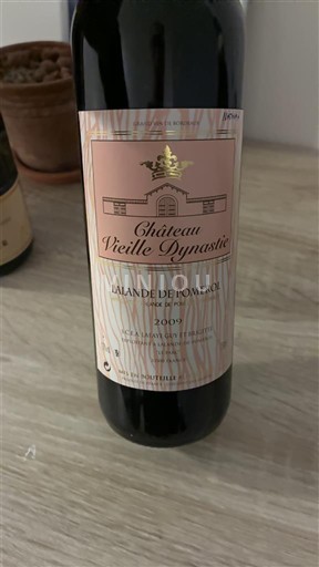 Bordeaux Lalande-de-Pomerol Château Vieille Dynastie 2004