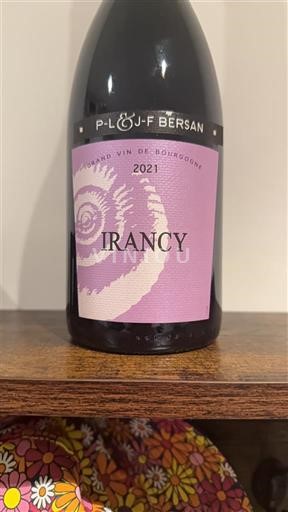 Bourgondië Irancy Domaine Bersan 2021