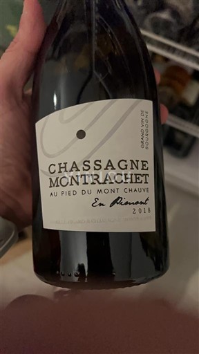 Borgoña Chassagne-Montrachet Au Pied du Mont Chauve En Pimont 2018