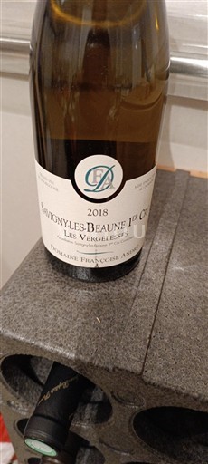 Borgoña Savigny-lès-Beaune Premier Cru Domaine Françoise André Les Vergelesses 2018