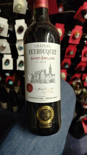 Bordeaux Saint-Émilion Château Peyrouquet 2018