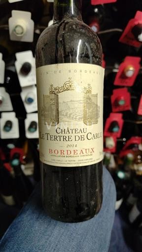 Burdeos Bordeaux Château Le Tertre de Carls 2014