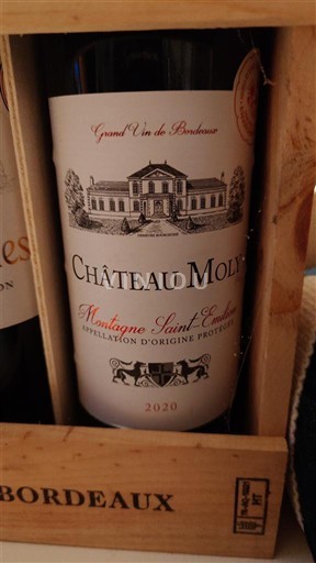 Bordéus Montagne-saint-émilion Château Moly 2020