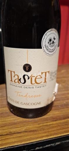 South West Côtes de Gascogne Domaine Denis Tastet Tendresse 2019