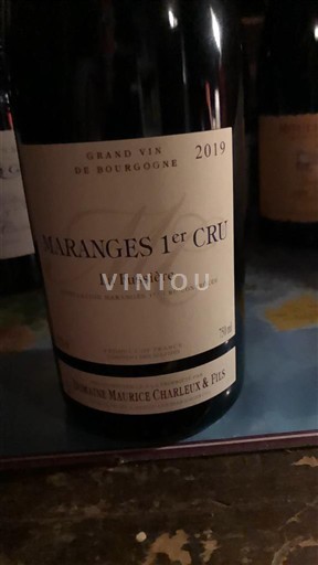 Burgundy Maranges Premier Cru Domaine Maurice Charleux & Fils La Fussière 2019