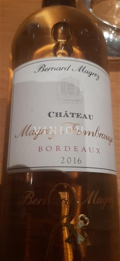 Bordeaux Château Magrez Fombrauge 2016