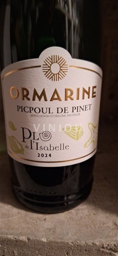 Languedoque Picpoul-de-Pinet Ormarine Pla de l'Isabelle 2024