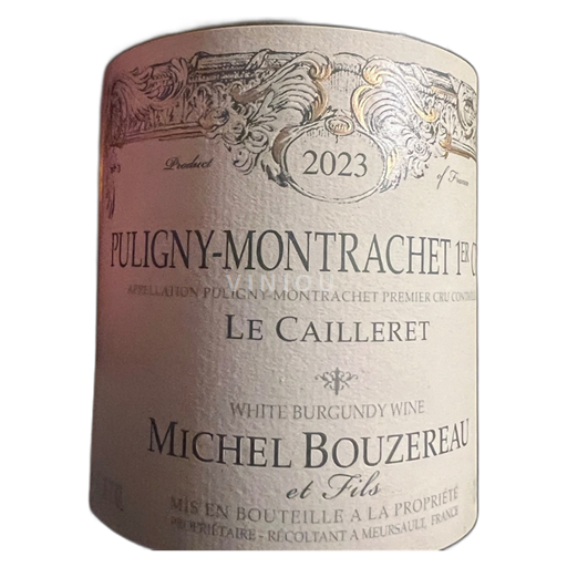 Borgoña Puligny-Montrachet Premier Cru Domaine Michel Bouzereau et Fils Les Caillerets 2023