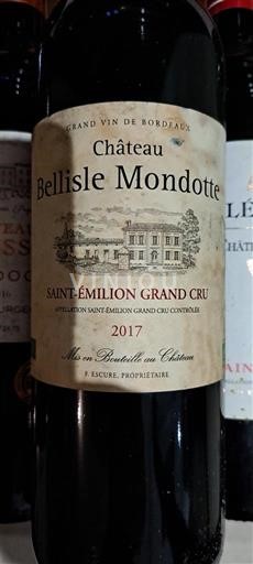 Bordeaux Saint-Émilion Grand Cru Grand Cru Château Bellisle Mondotte 2017