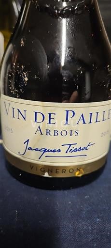 Jura Arbois Jacques Tissot Vin de Paille 2015