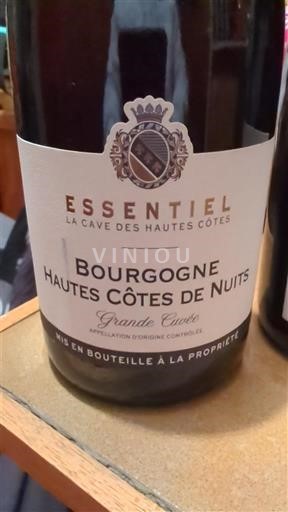 Burgundi Määrittelemätön La Cave des Hautes Côtes Essentiel Grande Ei vuosikertaa