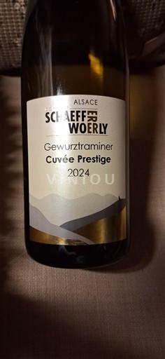 Vina Blanc sec Cuvée Prestige Schaeffer-Woerly 2024 Francija Alzacija Vin de France