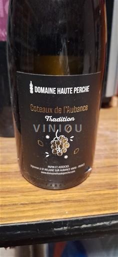 Vine Blanc moelleux Tradition Domaine Haute Perche 2021 Frankrig Loire-dalen Coteaux-de-l'aubance AOC