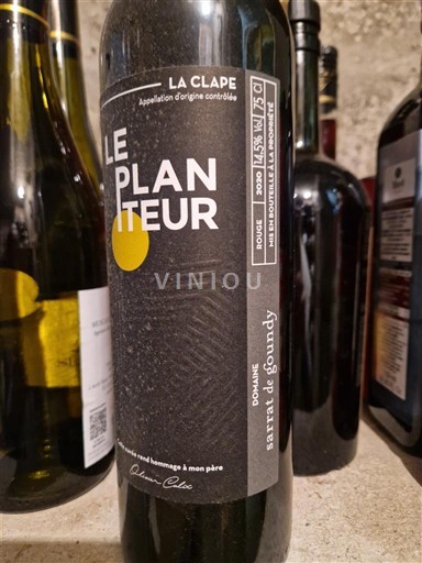 Languedoque La Clape Sarrat de Goundy Le Planteur 2020