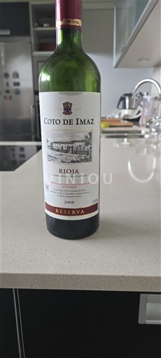 La Rioja Rioja Coto de Imaz Reserva 2008