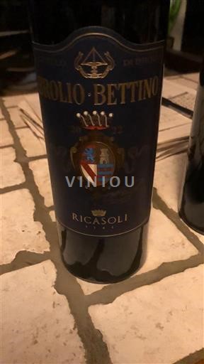Toscana Chianti Classico Ricasoli Brolio Bettino Ikke årgangsbestemt