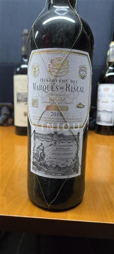 Rioja Marqués de Riscal Reserva 2010
