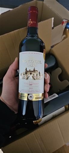 Bordeaux Côtes-de-Bordeaux Montcetsel Gazin 2022