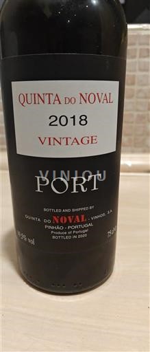 Portugali Portviini Quinta do Noval Vintage 2018