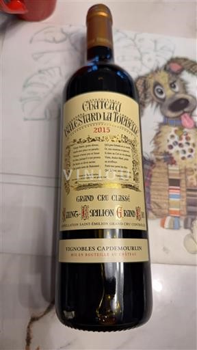 Bordeaux Saint-Émilion Grand Cru Grand Cru Classé Château Cap de Mourlin La Tourelle 2015