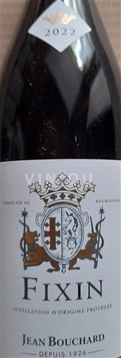 Burgundy Fixin Jean Bouchard Fixin 2022