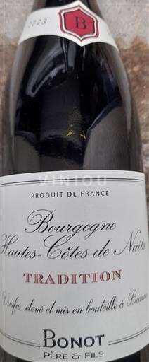 Burgundy Hautes Côtes de Nuits Bonot Père et Fils Hautes Côtes de Nuits 2023