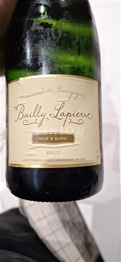 Burgundija Crémant de Bourgogne Bailly Lapierre Noir & Blanc Neleten.