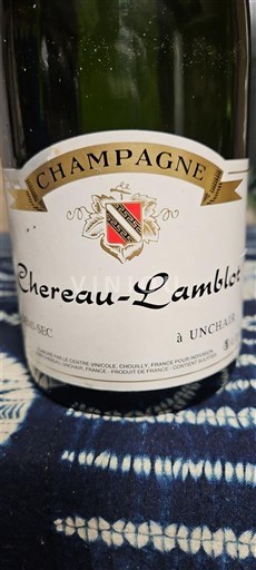 Champagne Sâm-panh Chereau-Lamblot Không niên vụ