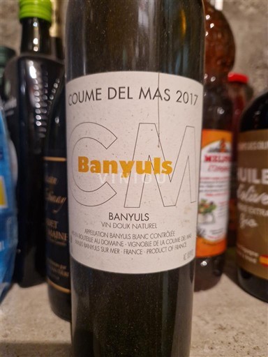 Roussillon Banyuls Coume del Mas 2017